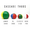 3 x Pro 76g Cascade Mini Juggling Balls - Small