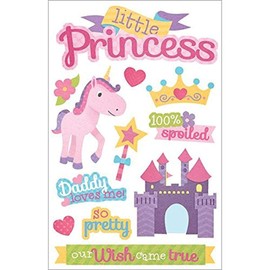 Paper House 3D Stickers, Little Princess