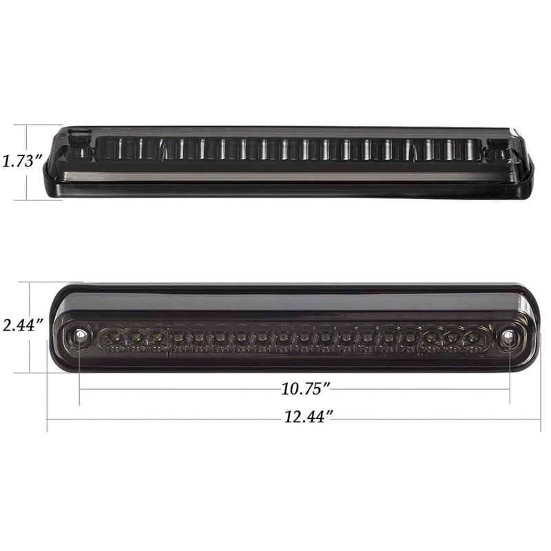 XUKEY 3rd Third Brake Light Cargo Lamp For 1988-98 Chevy