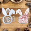 Bunny Layer Shaker Metal Die Cuts, Easter Rabbit Metal Cutting
