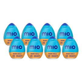 Mio Vitamins Water Enhancer, Orange Vanilla, Each with Essential Vitamins & Electrolytes, 1.62 oz. (Pack of 8)