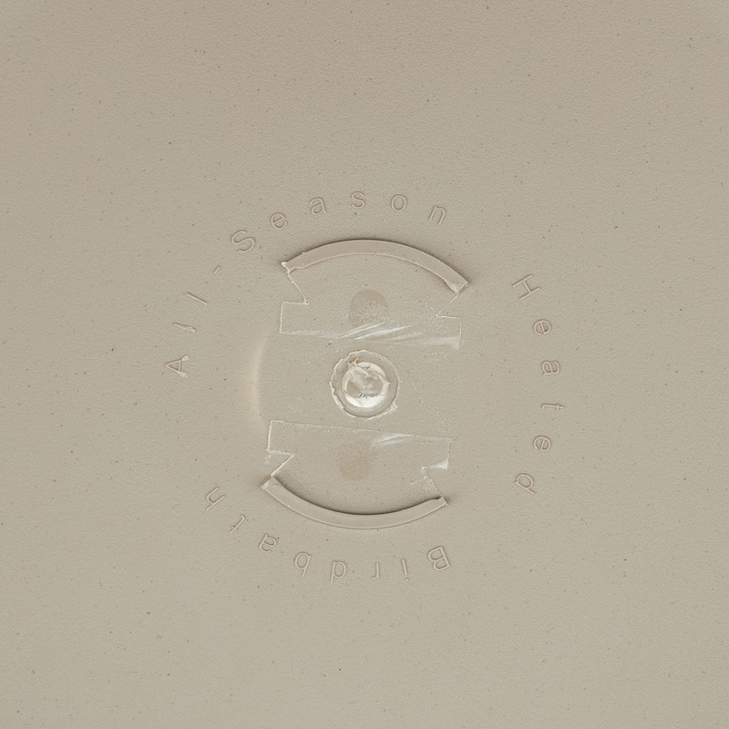 Farm Innovators 150 Watt Outdoor Plastic Heated Birdbath with Twist