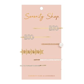 Sorority Shop BIG - Sorority Hair Clips - 6/pack