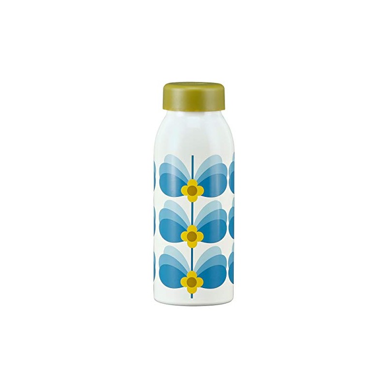 Orla Kiely OK732 Water Bottle, 18/10 Steel