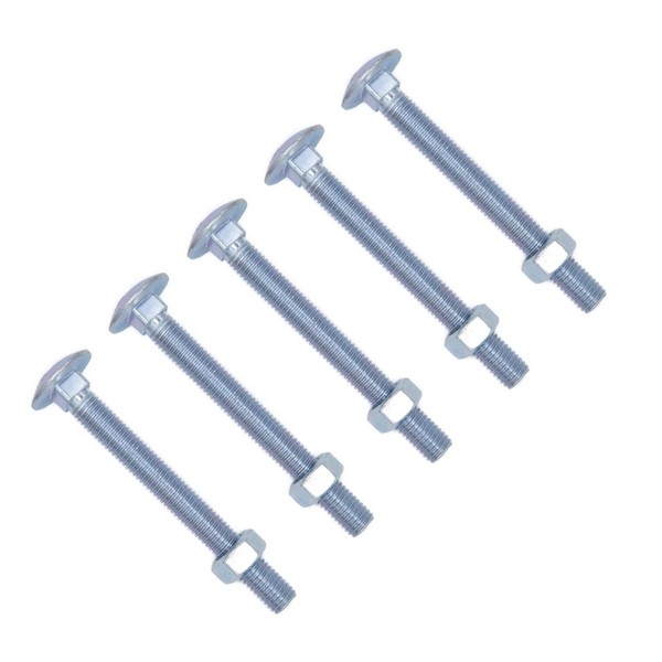 TERF® M5 X 30mm Cup Square Carriage Bolt and Nut
