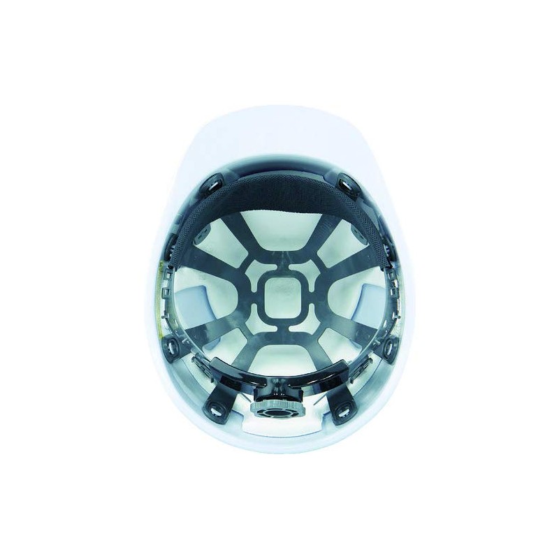 TRUSCO(トラスコ) ダイヤル式防臭ヘルメット ホワイト DPM-DH-W