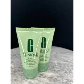 Clinique 7 Day Scrub Cream Rinse-Off Formula - 1oz/30mL each - (LOT 2) - BOXLESS