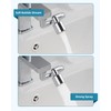 Hibbent 1080° Swivel Faucet for Bathroom Sink, Tap Aerator with