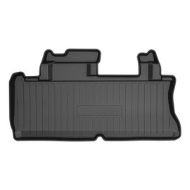 KUST All Weather Cargo Liner Trunk Mat Cargo Mat Custom Fit for Toyota Sienna 2021-2023 2024 2025 (Only Fit Sienna with Spare Tire) Black Non-Slip