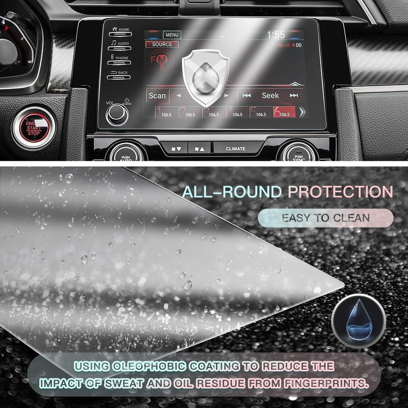 CDEFG 2PCS 2019 2020 2021 Civic LX EX Touring Si