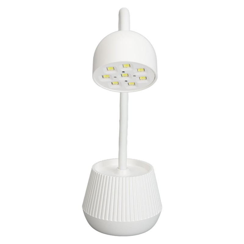 Lotus Shape Nail Lamp 360 Degree Rotatable Infrared Induction Gooseneck