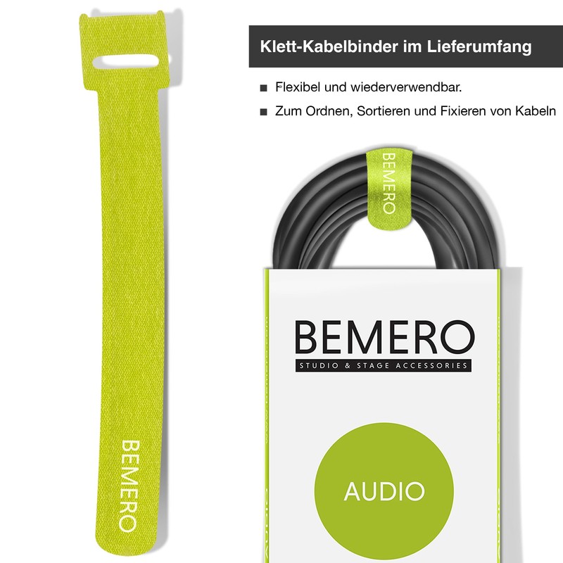 Bemero Speaker Twist, 2-Pin Speaker Cable, Speaker Cable, 10 m,