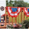 Fun Express Polyester Patriotic Woven Bunting July 4th Party Patriotic