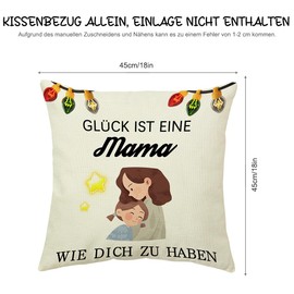 GuavaGlide Mother's Day Gift, Gifts for Mum, Mother Daughter Gift, Gift Mum, Mum, Mum Birthday Gift, Special Gifts Mum, Cushion Cover, Funny Gifts