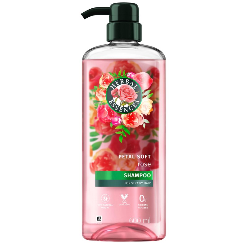 Herbal Essences Shampoo Petal Soft Rose Haircare 600ml
