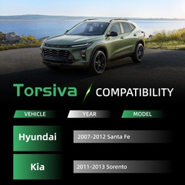 Torsiva 4PCS Front Right Left Lower Control Arm Sway Bar Links for Hyundai 2007 2008 2009 2010 2011 2012 Santa Fe, Compatible With Kia 2011 2012 2013 Sorento, K621685 K621686 K750204 K750205