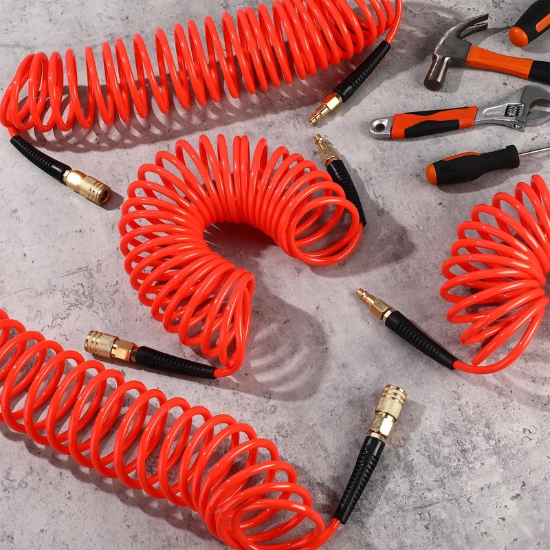 Flutesan 6 Pack 1/4 in x 25 ft Polyurethane Recoil