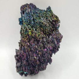 Carborundum Silicon Carbide Rainbow Mineral Specimen - Crystal Healing Reiki Stone Metaphysical Free Formed Chakra - Large carborundum - Piece #302