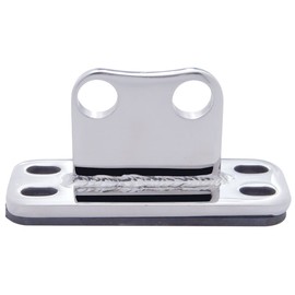 Peterbilt Exhaust Stack Cab Bracket Stainless Steel Lower Straight Flat Style