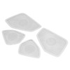 Car Door Speaker Cover Stainless Steel Speaker Grille Trim Replacement
