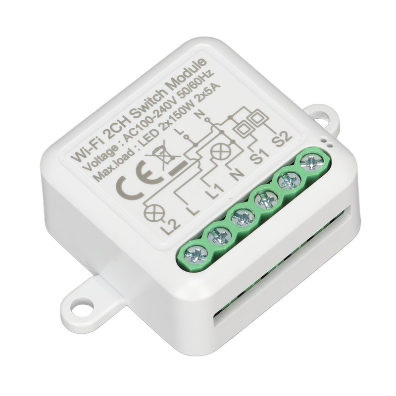 Wifi APP Remote Control Switch Relay Module WiFi 2CH Light