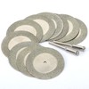 10-Piece Set Cut-off Wheels Grinding Cutter Rotary Cutting Blade Disk