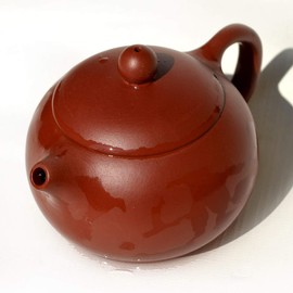 DaHongPao Chinese Yi Xing Teapot Red Xishi Pot Ball Filter 150ml