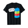 Master Builder Bricks Blocks Play Toys T-Shirt