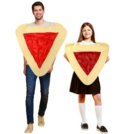 Mepase Hamantaschen Cookie Purim Costume Unisex Purim Costume Jewish Festive Party Cosplay for Adult Men Women, One Size