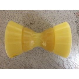 SEACHOICE BOAT TRAILER PARTS BOW ROLLER YELLOW  4 INCH CENTER 56600 PLUS BELLS NON MARK