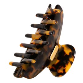 Acetate Hair Clip for Women, SHE'S FREE STYLE JUST FOR YOU [2024 New] Premium Tortoise Shell Hair Claw Clips, Butterfly Hair Accessory (Tortoise-3.4")