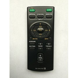 RM-ANU159 Replaced Remote fit for Sony Audio Systems Soundbar Models Htct60 Ht-ct60 Sa-ct60 Sact60 HT-CT60/C
