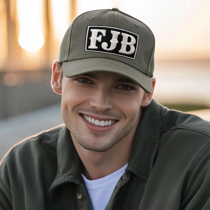 ReelFun 2025 FJB Embroidered Hook and Loop Patch