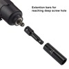 CASOMAN 25PCS 1/2" Drive Impact Socket Set, Deep, Cr-V Steel,