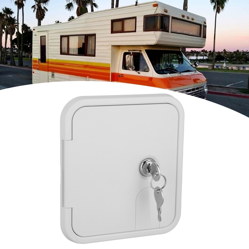 RV Water Inlet SquareShape with Cigar Lighter Pressure Filling Port