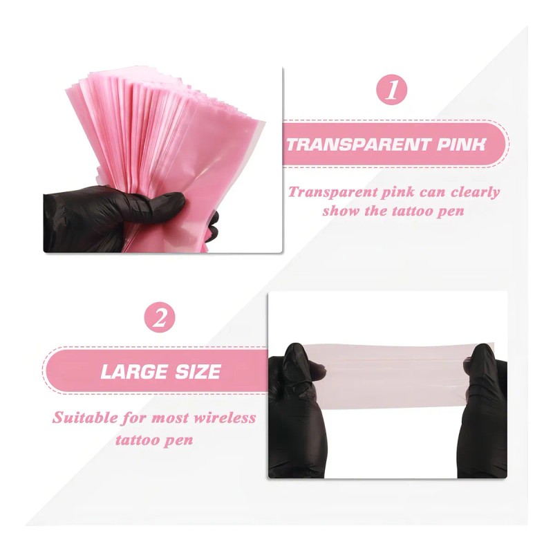 Cubre Pen Protector De Mquina Para Tatuar Atomus Desechable 200