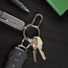 Nite Ize DualPass Dual Chamber Key Ring, Split Ring Keychain