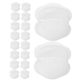 SAFIGLE 24pcs Disposable Breast Pads Leak Super Absorbent Maternity Pads for Postpartum Soft Breathable for Nursing Moms White