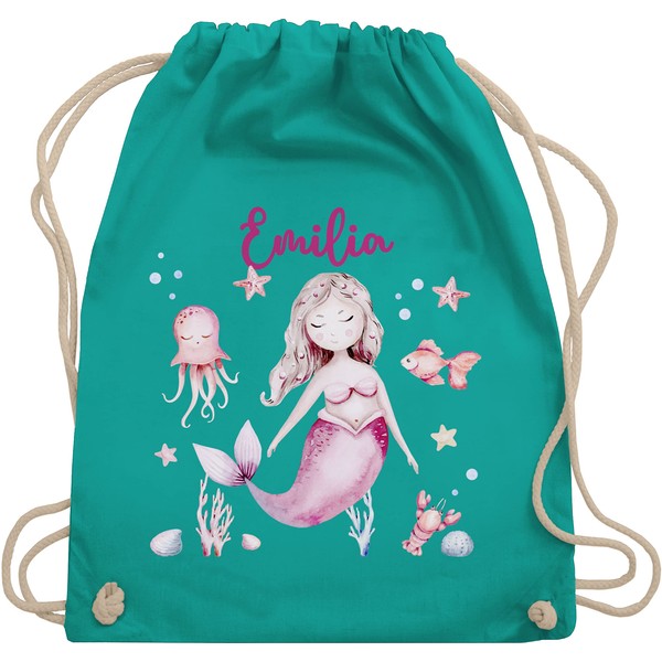 Geschenk mit Namen personalisiert by Shirtracer - Gym Bag Backpack