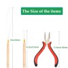 JFFX Microlinks Hair Extensions Tools Kit Plier - Pulling Hook