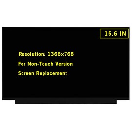 GBOLE 15.6" New Screen Replacement for NT156WHM-N30 HD 1366x768 30Pin LED LCD Display Screen Panel