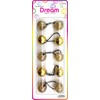 Dream World Ponytail Holder 25 MM Bead Metallic & Glitter