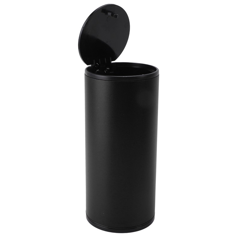 Car Ashtray with Push Type Lid Aluminum Alloy Multifunction Mini