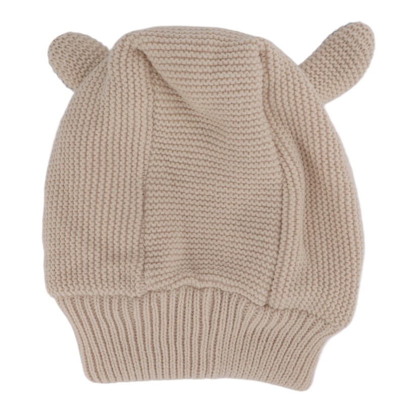 Knitted Rabbits Ear Pet Hat Noise Protection Warm Dog Grooming