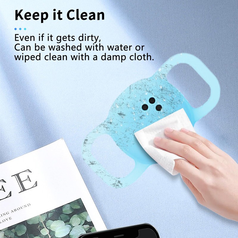 NOUKAJU Case for Tile by Life360 Sticker(2024), Silicone Protective Cover(with