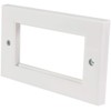 Wall Plate Frame Module Double, Wall Plates and Floor Boxes
