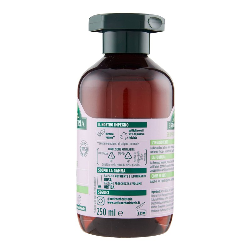 Antica Erboristeria Lavender Shampoo 250ml