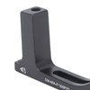 Bike Disc Brake Adapter Aluminium Alloy Black Mounting Bracket Converter