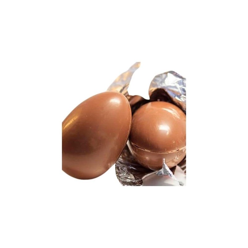 Plain Easter Egg 3-Part Chocolate Mold 350g Shell (BWB)