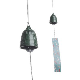 Doyime Wind Chime, Nambu Ironware, Wind Chime, Hanging Ornament, Gift, Green